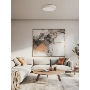 Open Design Cedrone PL Toupe 12 CCT fehér-barna LED mennyezeti lámpa (OR-OR85907) LED 1 izzós IP20