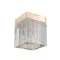 Open Design Cubo Claro Gold átlátszó-arany kristály mennyezeti lámpa (OR-OR86188) G9 1 izzós IP20