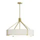 Open Design Doretto Old Gold 70 krémfehér-arany függesztett lámpa (OR-OR85662) E27 6 izzós IP20