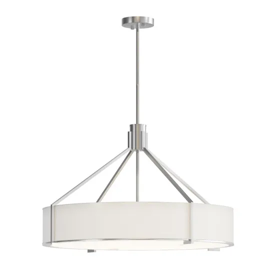 Open Design Doretto Satin Nikiel 70 fehér-nikkel függesztett lámpa (OR-OR85655) E27 6 izzós IP20
