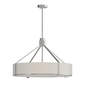 Open Design Doretto Satin Nikiel 70 fehér-nikkel függesztett lámpa (OR-OR85655) E27 6 izzós IP20