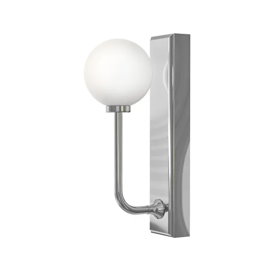 Open Design Ero Parette Cromo  fehér-króm fali lámpa (OR-OR85594) G9 1 izzós IP44