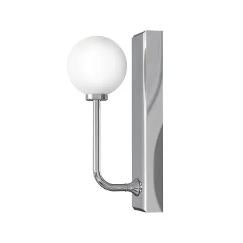 Open Design Ero Parette Cromo  fehér-króm fali lámpa (OR-OR85594) G9 1 izzós IP44
