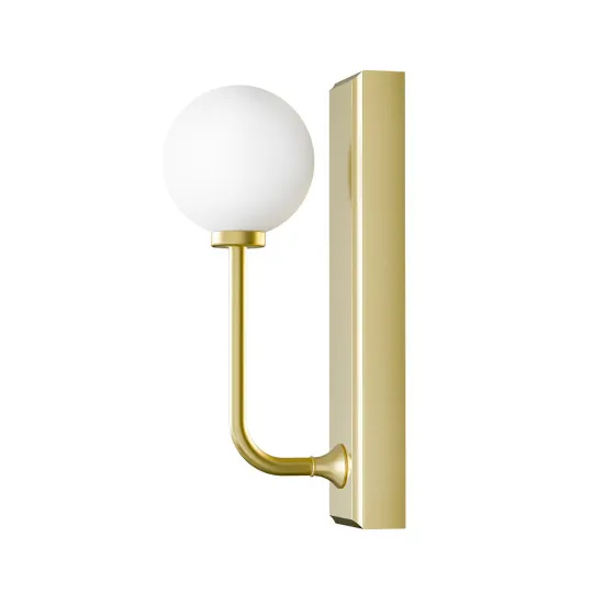 Open Design Ero Parette Old Gold  fehér-arany fali lámpa (OR-OR85600) G9 1 izzós IP44