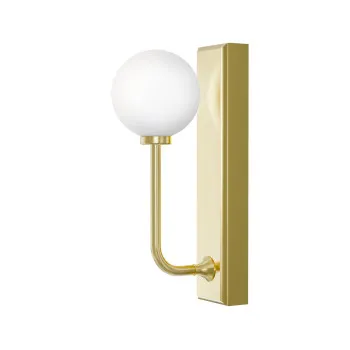 Open Design Ero Parette Old Gold  fehér-arany fali lámpa (OR-OR85600) G9 1 izzós IP44