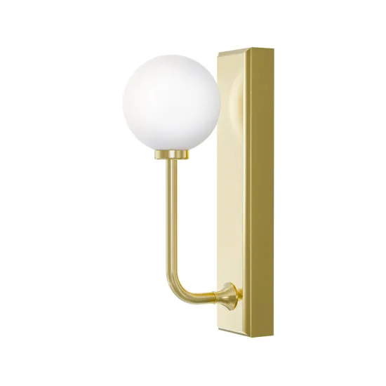 Open Design Ero Parette Old Gold  fehér-arany fali lámpa (OR-OR85600) G9 1 izzós IP44