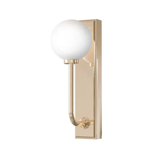 Open Design Ero Prette Gold  fehér-arany fali lámpa (OR-OR85617) G9 1 izzós IP44