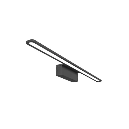 Open Design Luce Parette Nero 62 CCT  fehér-fekete vízvédett LED fali lámpa (OR-OR86133) LED 1 izzós IP44