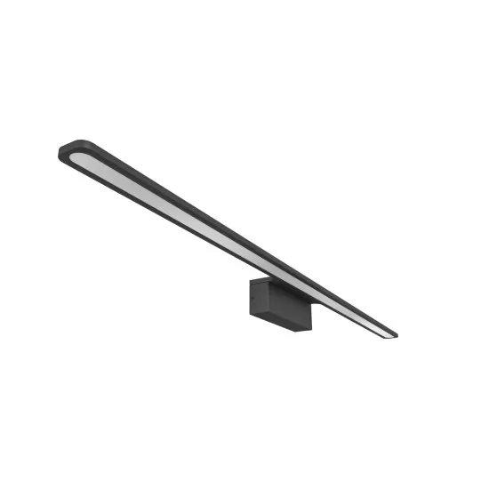Open Design Luce Parette Nero 92 CCT  fehér-fekete vízvédett LED fali lámpa (OR-OR86164) LED 1 izzós IP44