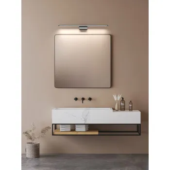 Open Design Luce Parette Old Gold 62 CCT  fehér-arany vízvédett LED fali lámpa (OR-OR86119) LED 1 izzós IP44