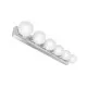 Open Design Merino Parette Cromo 60  fehér-króm fürdőszobai fali lámpa (OR-OR85693) G9 6 izzós IP44