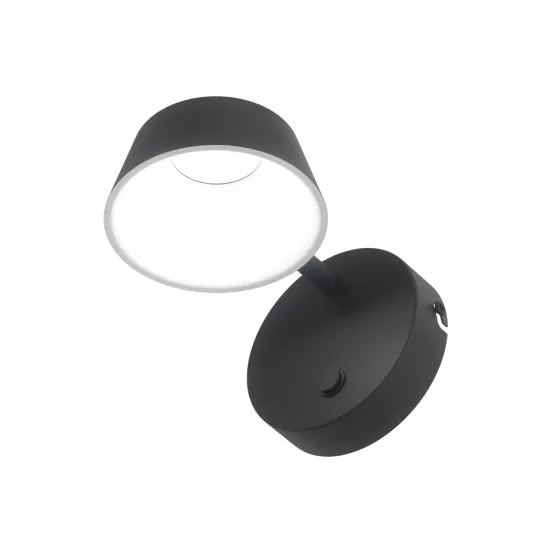 Open Design Timo Parette Nero CCT fekete LED fali lámpa (OR-OR86522) LED 1 izzós IP20