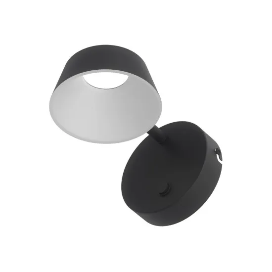 Open Design Timo Parette Nero CCT fekete LED fali lámpa (OR-OR86522) LED 1 izzós IP20