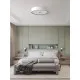Open Design Zalindro PL Cromo 74 fehér-arany mennyezeti lámpa (OR-OR86065) E27 6 izzós IP20