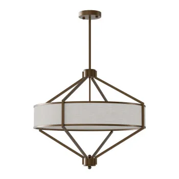 Open Design Zundo Chocco 60 barna-bézs függesztett lámpa (OR-OR85846) E27 4 izzós IP20