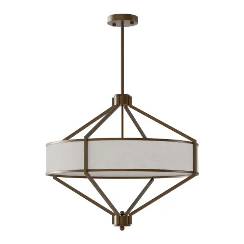 Open Design Zundo Chocco 60 barna-bézs függesztett lámpa (OR-OR85846) E27 4 izzós IP20