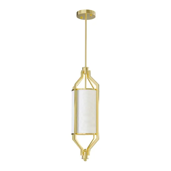 Open Design Zundo Old Gold 20 krémfehér-arany függesztett lámpa (OR-OR85860) E27 1 izzós IP20