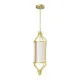 Open Design Zundo Old Gold 20 krémfehér-arany függesztett lámpa (OR-OR85860) E27 1 izzós IP20