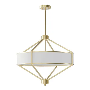 Open Design Zundo Old Gold 60 krémfehér-arany függesztett lámpa (OR-OR85839) E27 4 izzós IP20