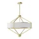 Open Design Zundo Old Gold 60 krémfehér-arany függesztett lámpa (OR-OR85839) E27 4 izzós IP20