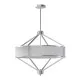 Open Design Zundo  Satin Nikiel  60 fehér-nikkel függesztett lámpa (OR-OR85822) E27 4 izzós IP20