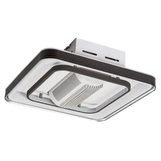 Rábalux Aireon fekete LED mennyezeti ventilátoros lámpa (RAB-71341) LED 1 izzós IP20