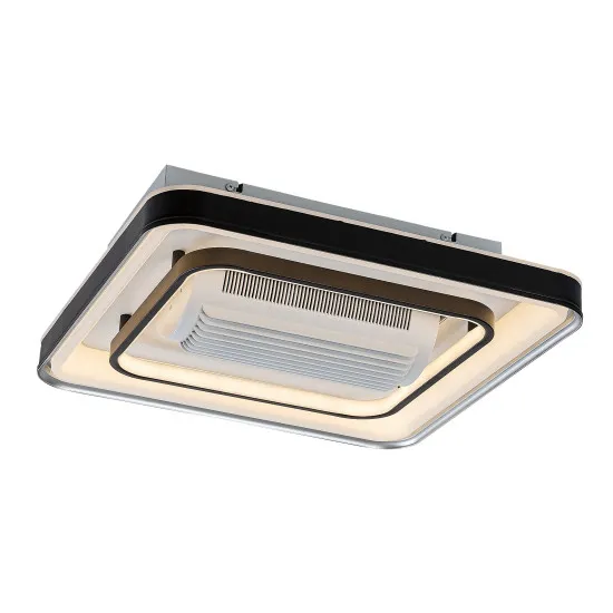 Rábalux Aireon fekete LED mennyezeti ventilátoros lámpa (RAB-71341) LED 1 izzós IP20