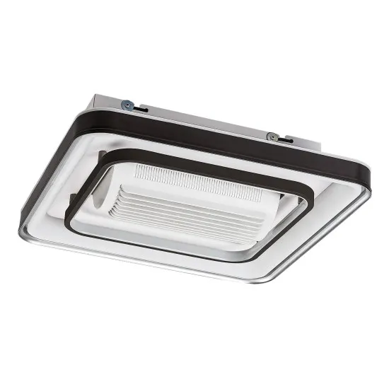 Rábalux Aireon fekete LED mennyezeti ventilátoros lámpa (RAB-71341) LED 1 izzós IP20