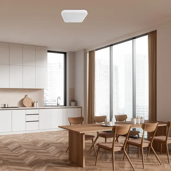 Rábalux Alenzo fehér fürdőszobai LED mennyezeti lámpa (RAB-71422) LED 1 izzós IP44