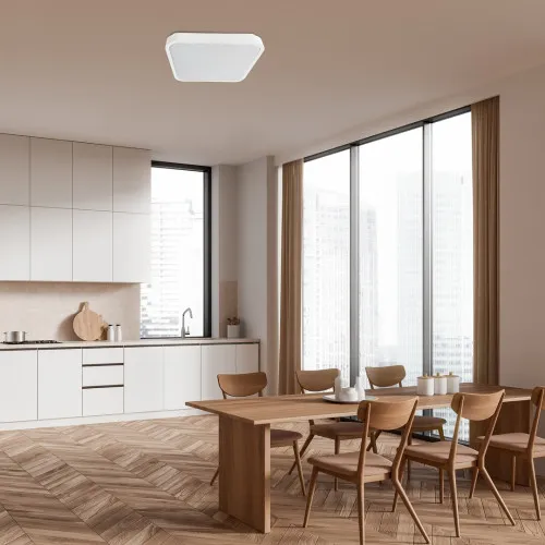 Rábalux Alenzo fehér fürdőszobai LED mennyezeti lámpa (RAB-71423) LED 1 izzós IP44