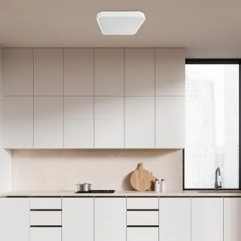 Rábalux Alenzo fehér fürdőszobai LED mennyezeti lámpa (RAB-71424) LED 1 izzós IP44