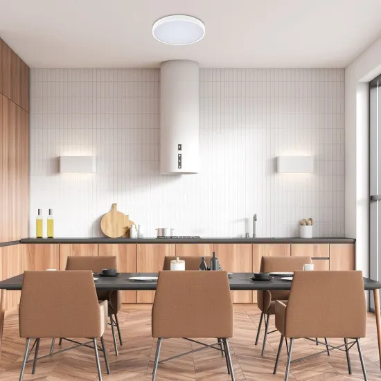 Rábalux Alenzo fehér fürdőszobai LED mennyezeti lámpa (RAB-71428) LED 1 izzós IP44