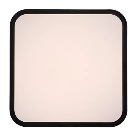 Rábalux Alenzo fekete fürdőszobai LED mennyezeti lámpa (RAB-71432) LED 1 izzós IP44