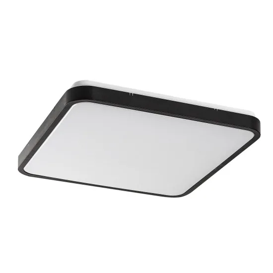 Rábalux Alenzo fekete fürdőszobai LED mennyezeti lámpa (RAB-71433) LED 1 izzós IP44