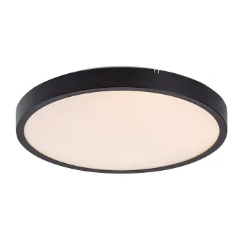 Rábalux Alenzo fekete fürdőszobai LED mennyezeti lámpa (RAB-71436) LED 1 izzós IP44