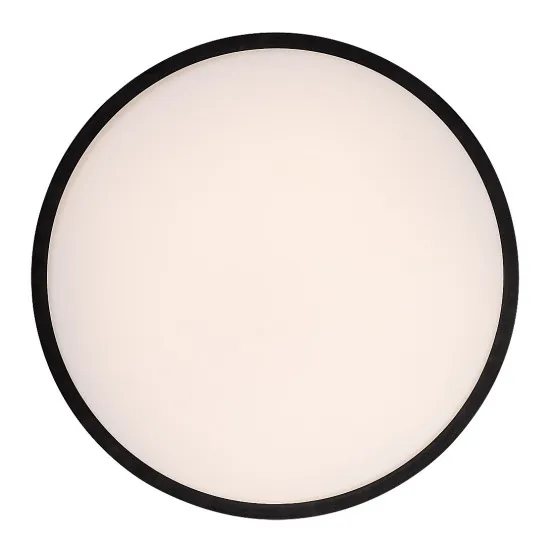 Rábalux Alenzo fekete fürdőszobai LED mennyezeti lámpa (RAB-71437) LED 1 izzós IP44