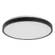 Rábalux Alenzo fekete fürdőszobai LED mennyezeti lámpa (RAB-71439) LED 1 izzós IP44
