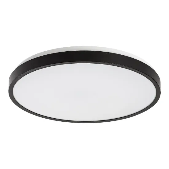 Rábalux Alenzo fekete fürdőszobai LED mennyezeti lámpa (RAB-71441) LED 1 izzós IP44