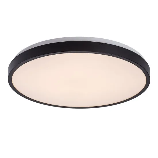 Rábalux Alenzo fekete fürdőszobai LED mennyezeti lámpa (RAB-71441) LED 1 izzós IP44