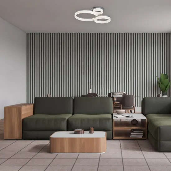 Rábalux Amilia króm LED mennyezeti lámpa (RAB-71387) LED 1 izzós IP20