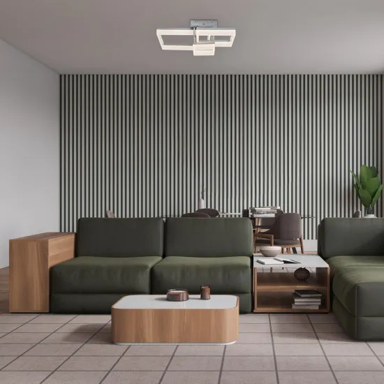 Rábalux Amilia króm LED mennyezeti lámpa (RAB-71388) LED 1 izzós IP20