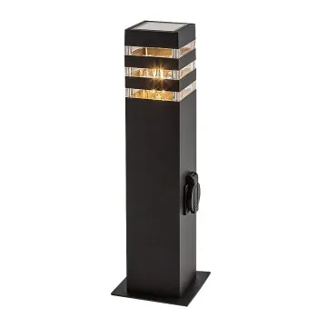 Rábalux Ankara fekete kültéri állólámpa (RAB-77122) E27 1 izzós IP44