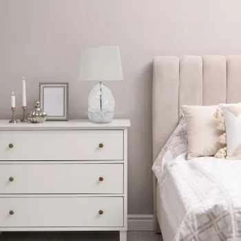 Rábalux Apolonia fehér asztali lámpa (RAB-74227) E27 1 izzós IP20