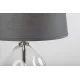 Rábalux Apolonia szürke asztali lámpa (RAB-74228) E27 1 izzós IP20