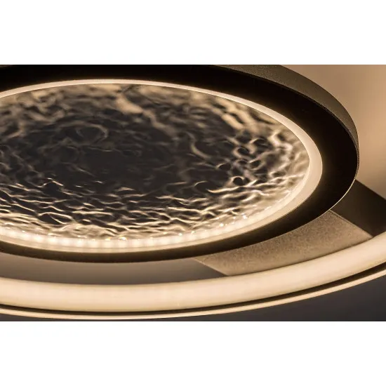 Rábalux Aranis fekete LED mennyezeti lámpa (RAB-71377) LED 1 izzós IP20