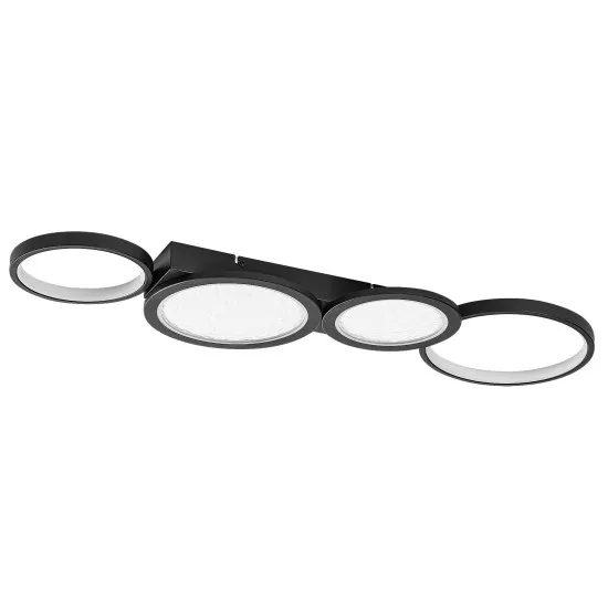 Rábalux Aranis fekete LED mennyezeti lámpa (RAB-71379) LED 1 izzós IP20