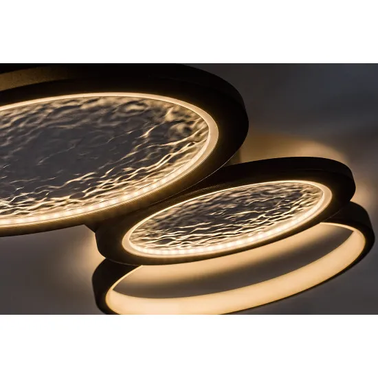 Rábalux Aranis fekete LED mennyezeti lámpa (RAB-71379) LED 1 izzós IP20