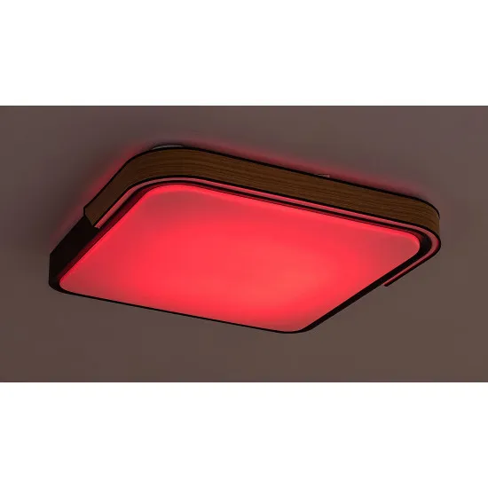 Rábalux Arild fekete-natúr LED mennyezeti lámpa (RAB-71146) LED 1 izzós IP20