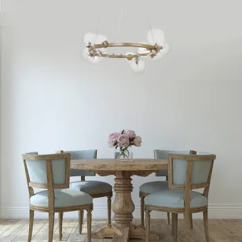 Rábalux Aslov arany függesztett lámpa (RAB-71300) G9 11 izzós IP20