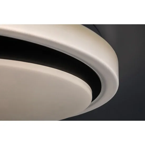 Rábalux Barbora fehér-fekete LED mennyezeti lámpa (RAB-71273) LED 1 izzós IP20